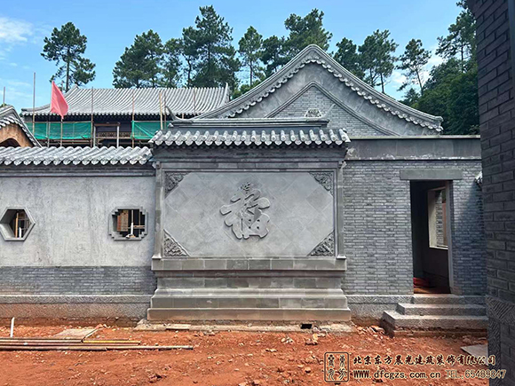 仿古中式建筑施工隊(duì)