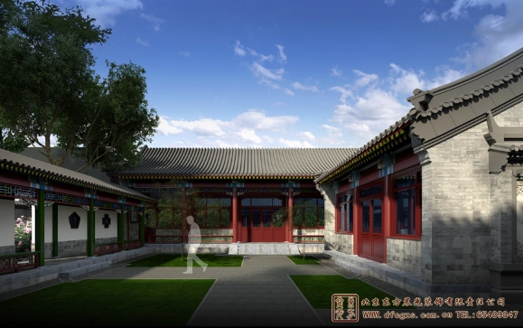 農(nóng)村自建房設(shè)計四合院