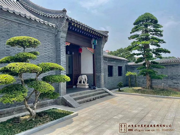 農(nóng)村中式建筑案例