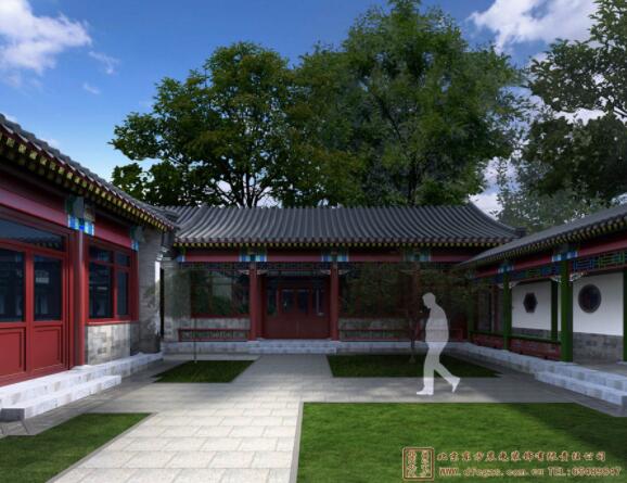 仿古中式四合院建筑圖紙?jiān)O(shè)計(jì)